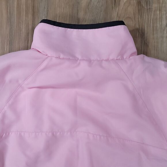💜Danskin Pink Zippered Fleece Lined Track Jacket Medium - Picture 4 of 16